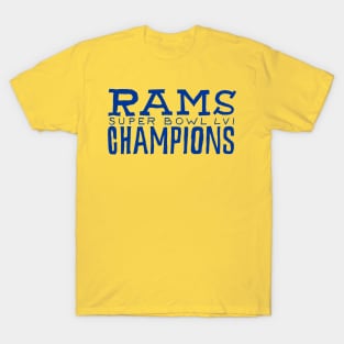 Los Angeles Raaaams 23 champions T-Shirt